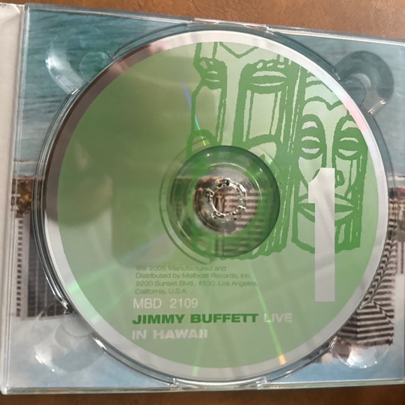🦜JIMMY BUFFETT LIVE IN HAWAII DVD/cd set MARGARITAVILLE - Picture 4 of 6